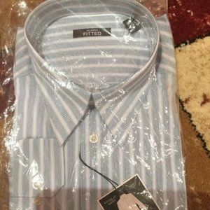 Alfani fitted button down shirt XL 34-35